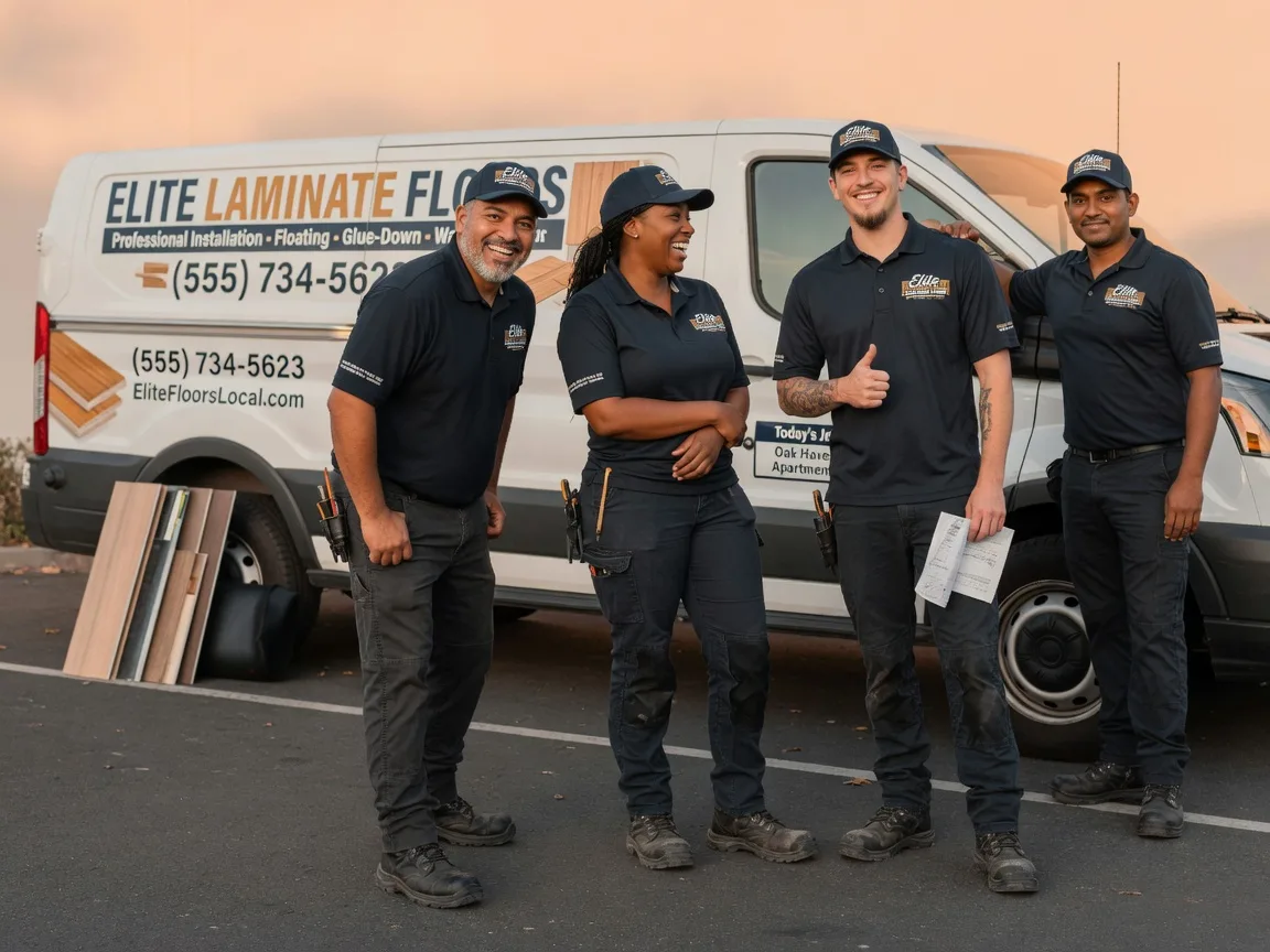 Laminate flooring installation company in Runnells, IA